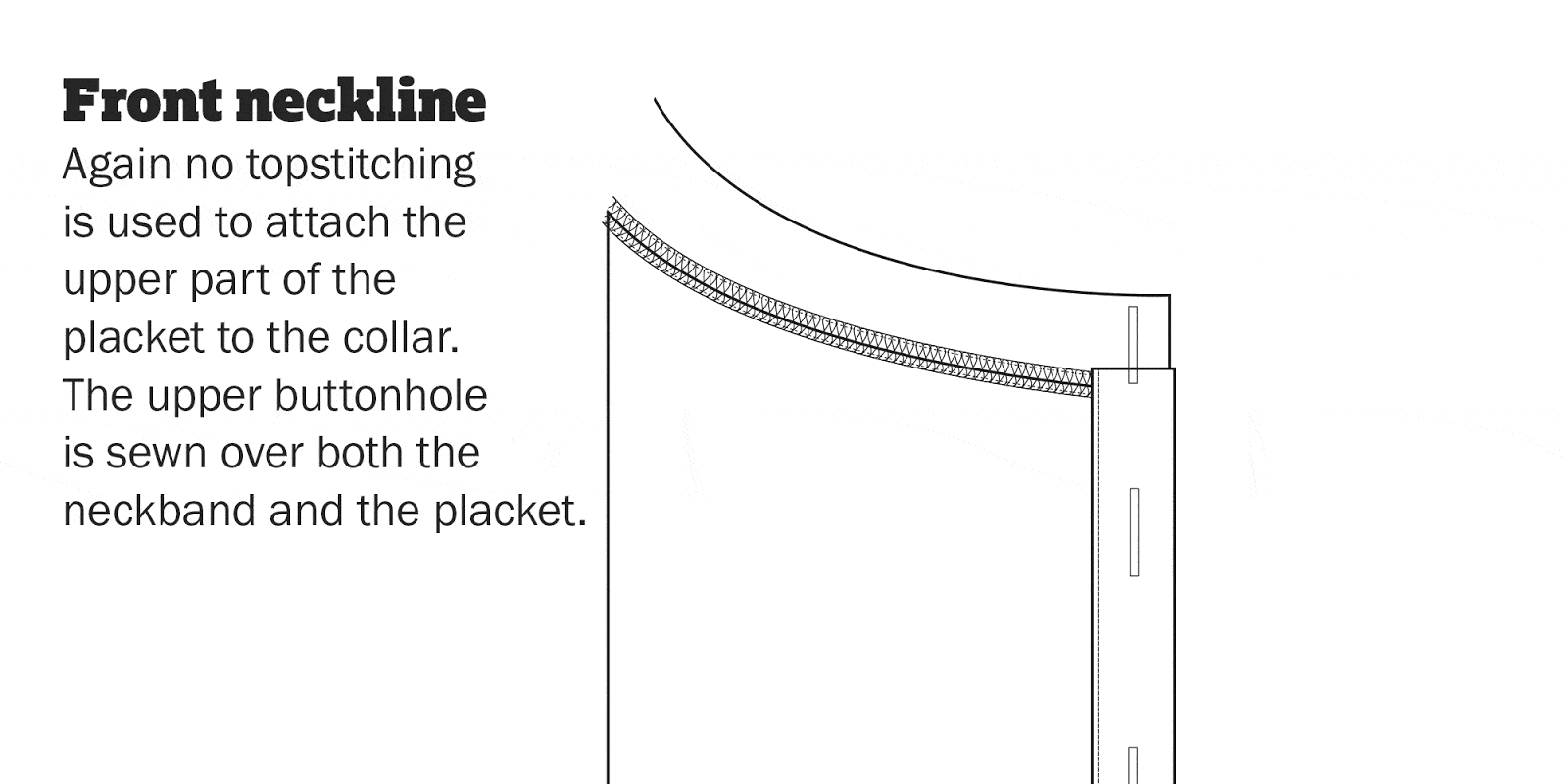 Tutorial How to sew a cardigan in an easy way The Last Stitch