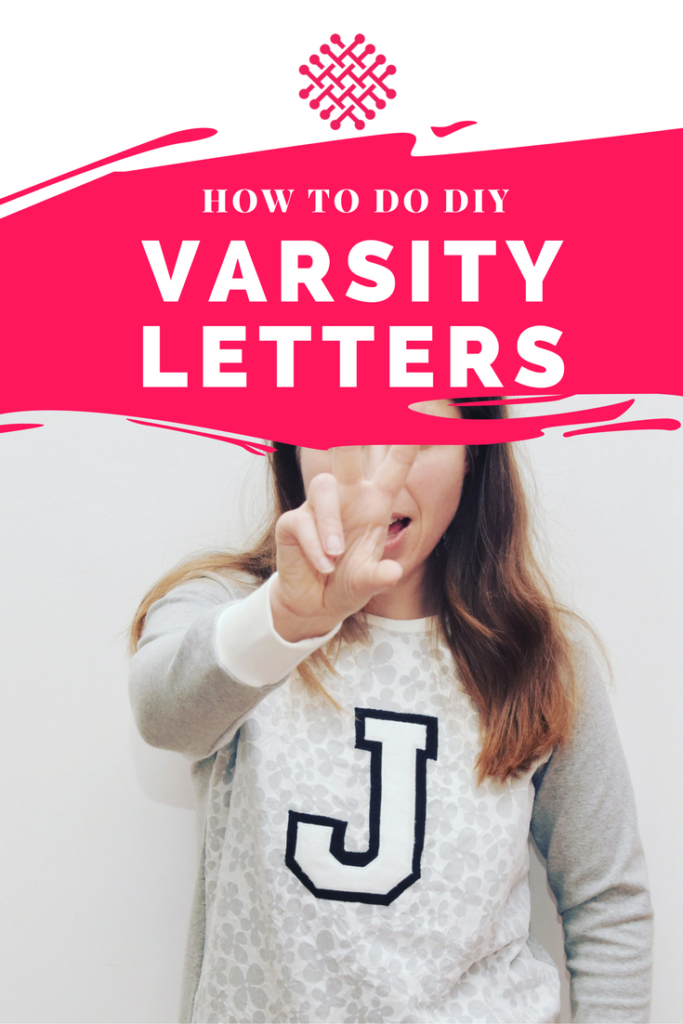How to DIY varsity letters