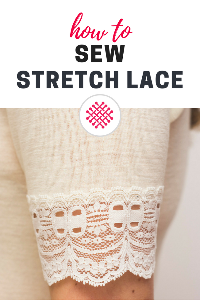 How to sew stretch lace Sewing tutorial Last Stitch