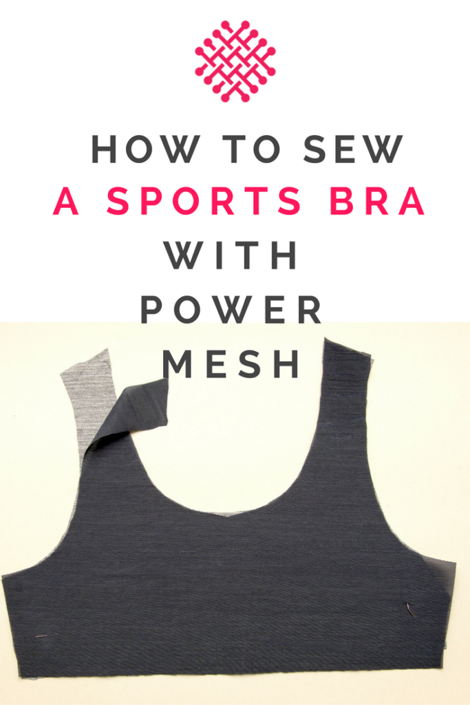 How to sew a sports bra 
