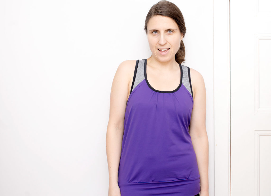 exercise tanks with built in bras