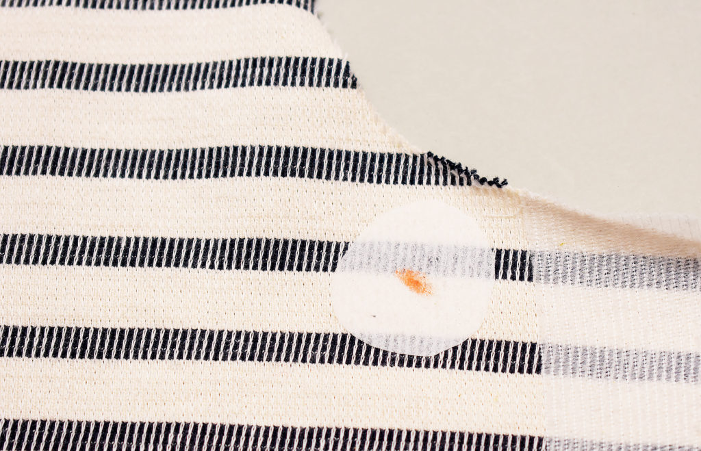 adding eyelets to fabric