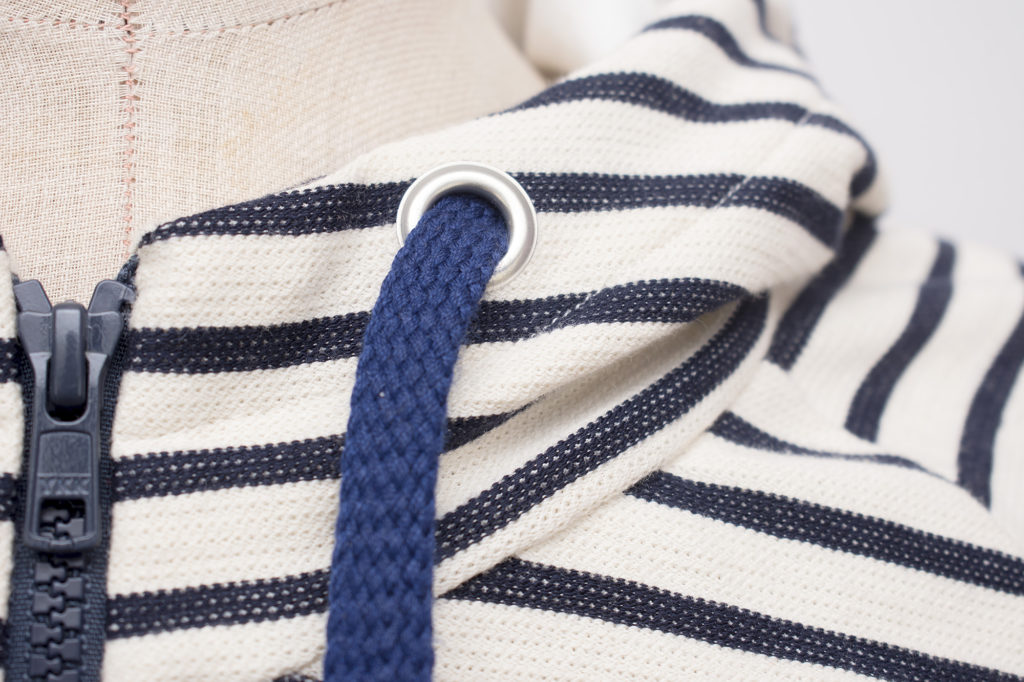 making eyelets in fabric