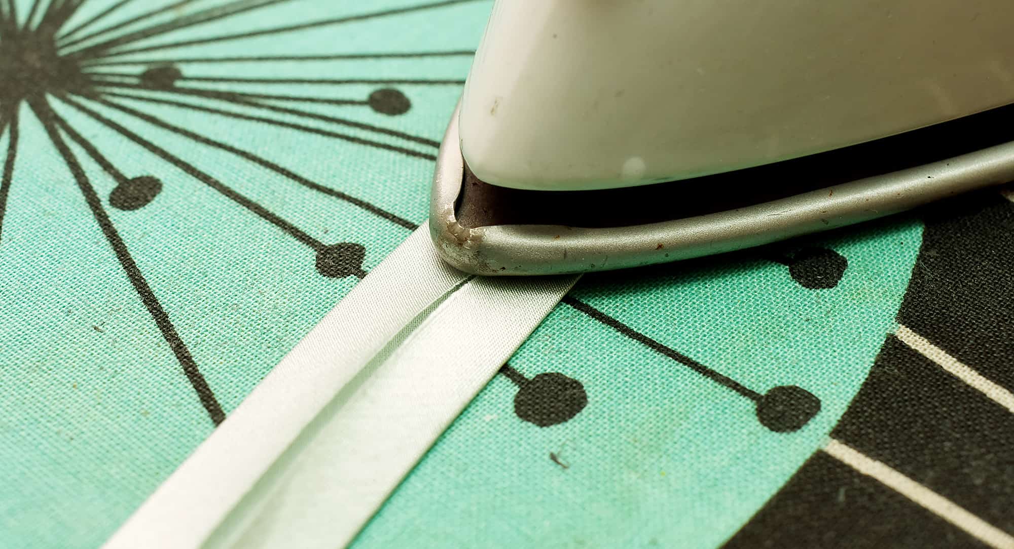 Bias tape neckline facing a sewing tutorial The Last Stitch