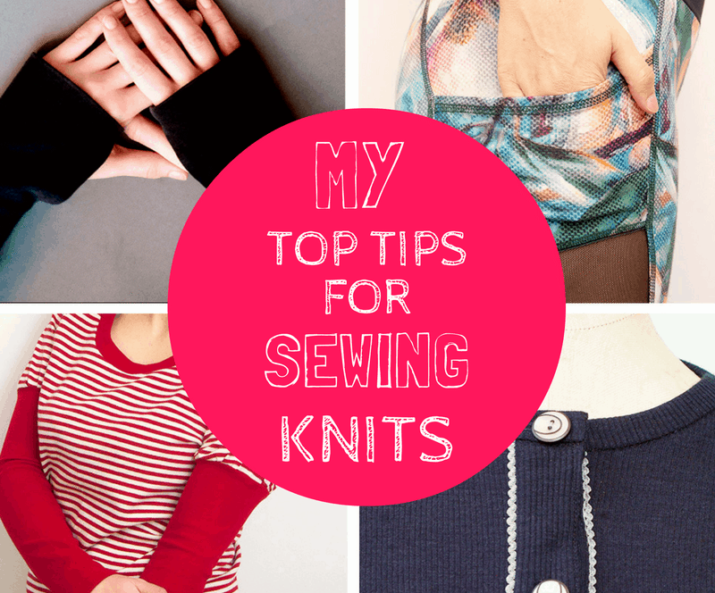 My top tips for sewing knits