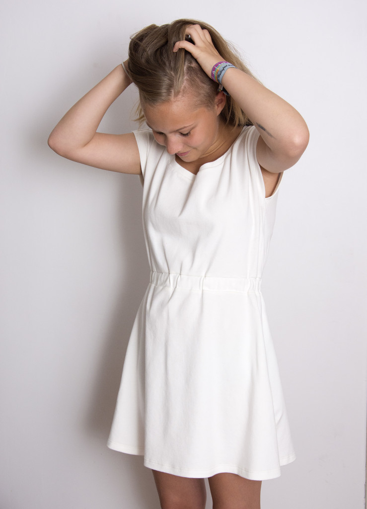 Organic jersey dress