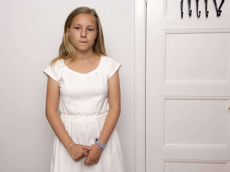 Organic jersey dress