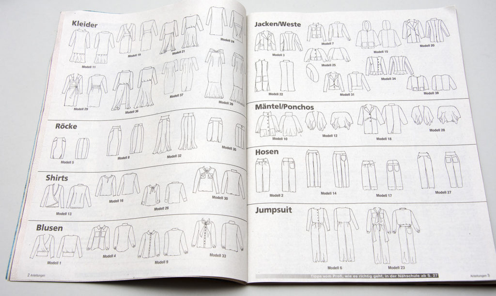 Sabrina German Pattern magazine