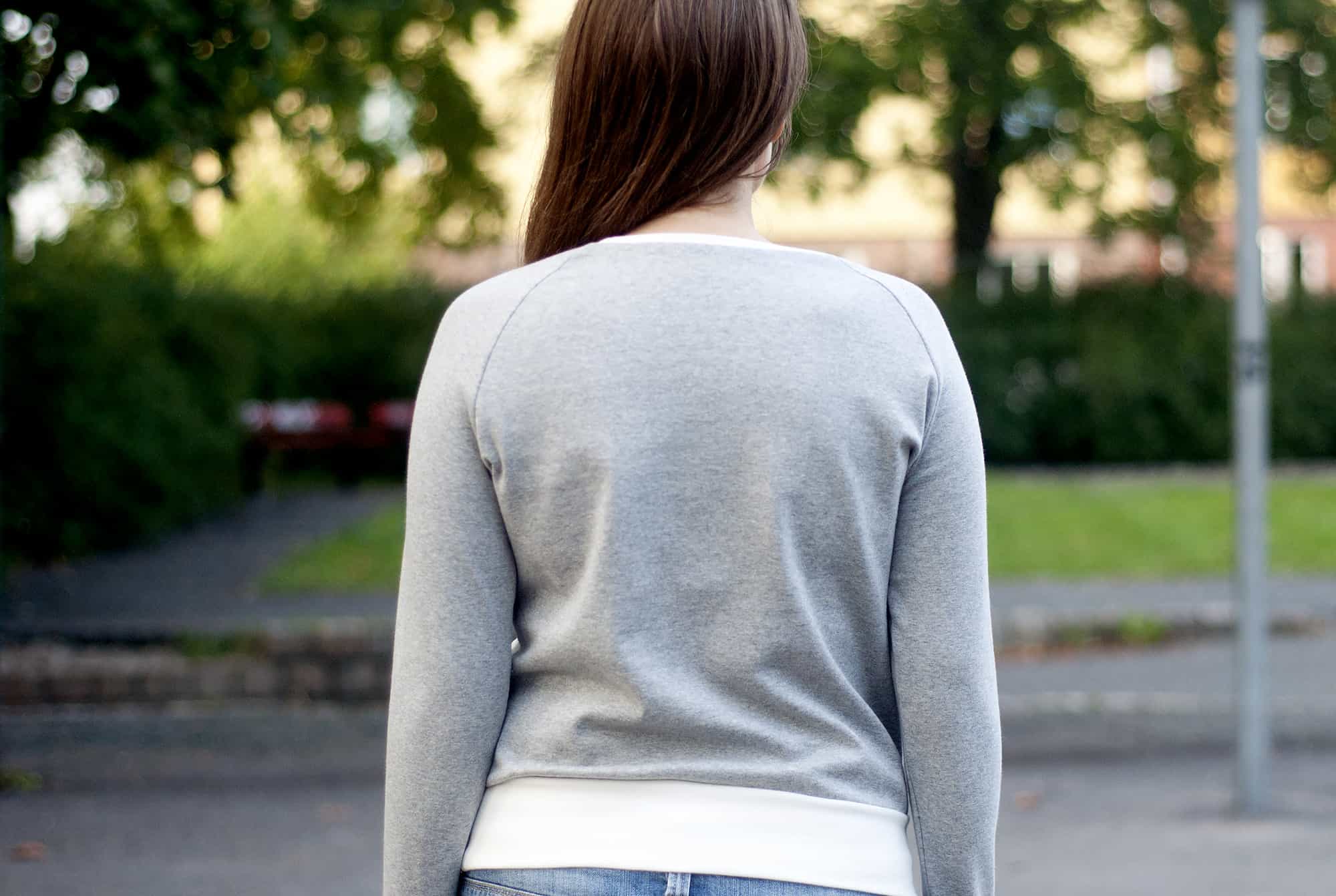 My very own mongrammed DIY varsity sweater - The Last Stitch
