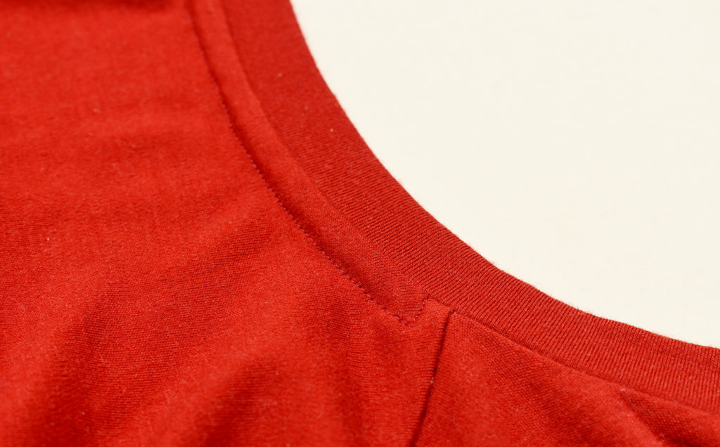 Twill tape neckline tutorial
