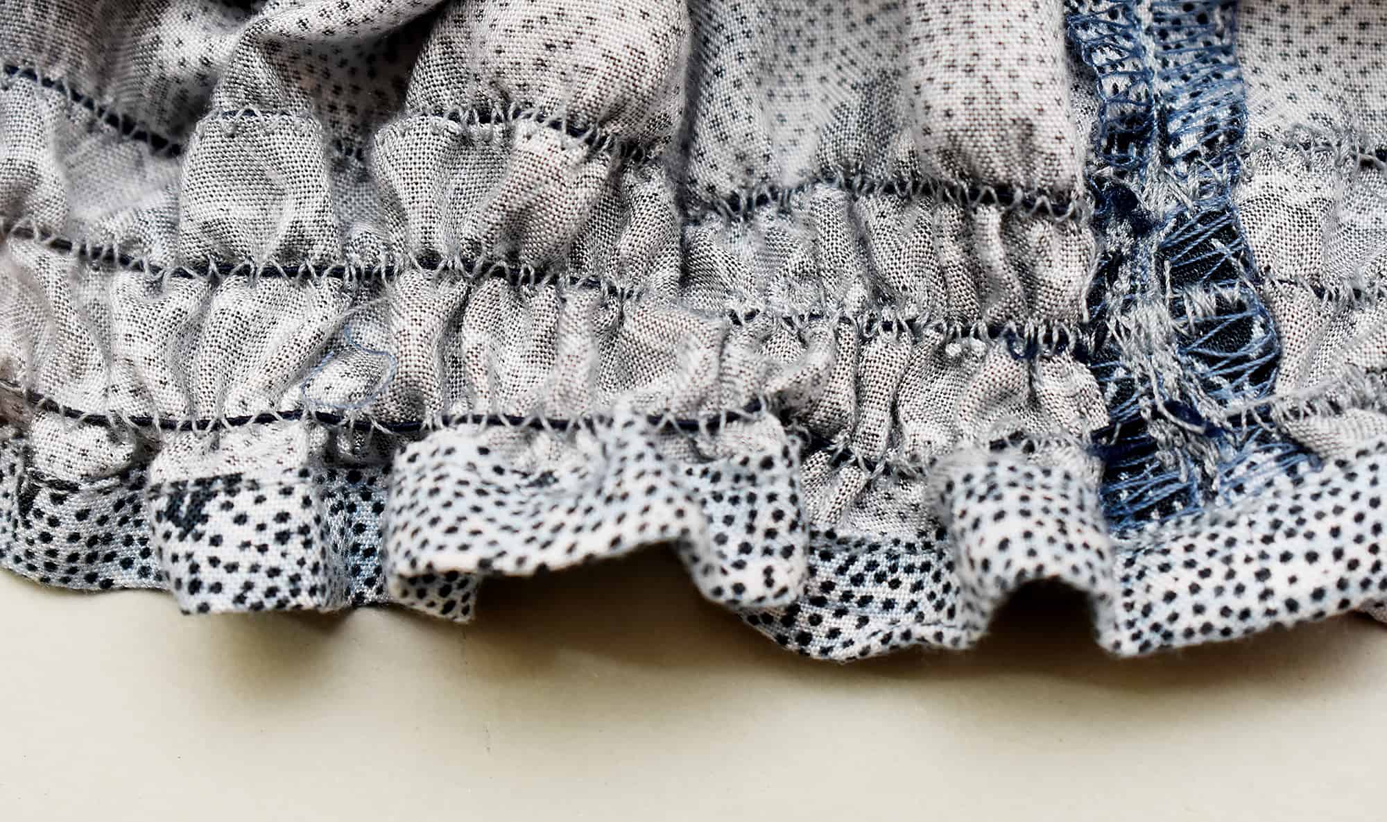 How to add elastic shirring to a garment The Last Stitch