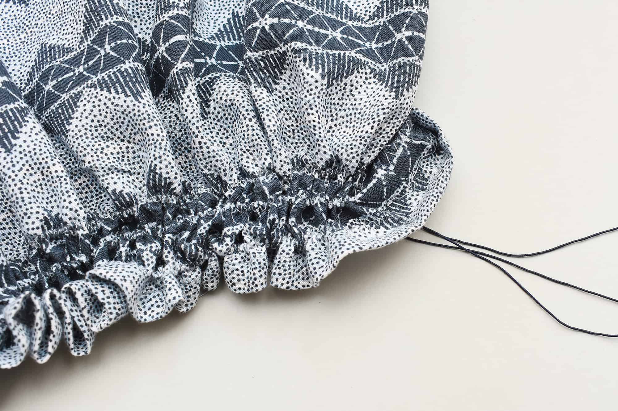 How to add elastic shirring to a garment The Last Stitch