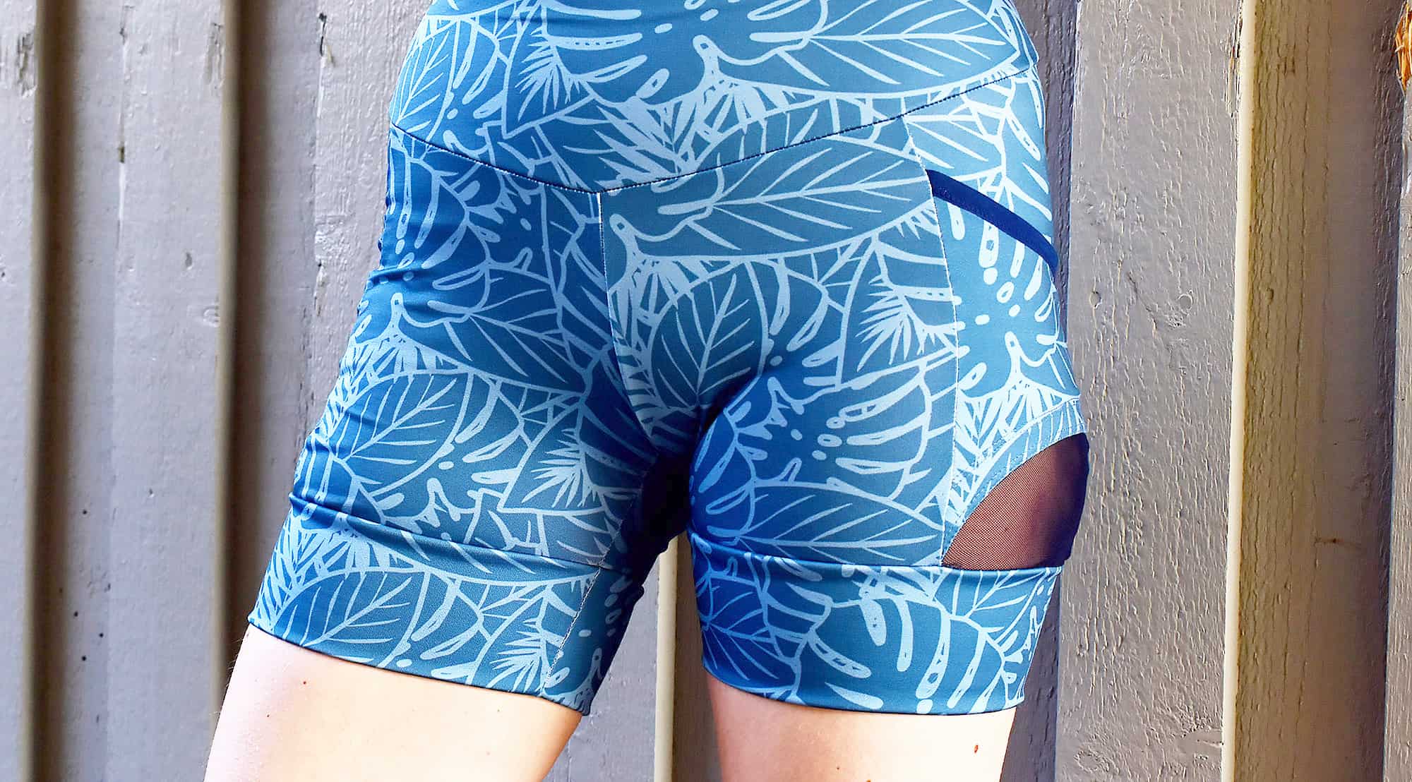 Spoonflower sports fabric shorts