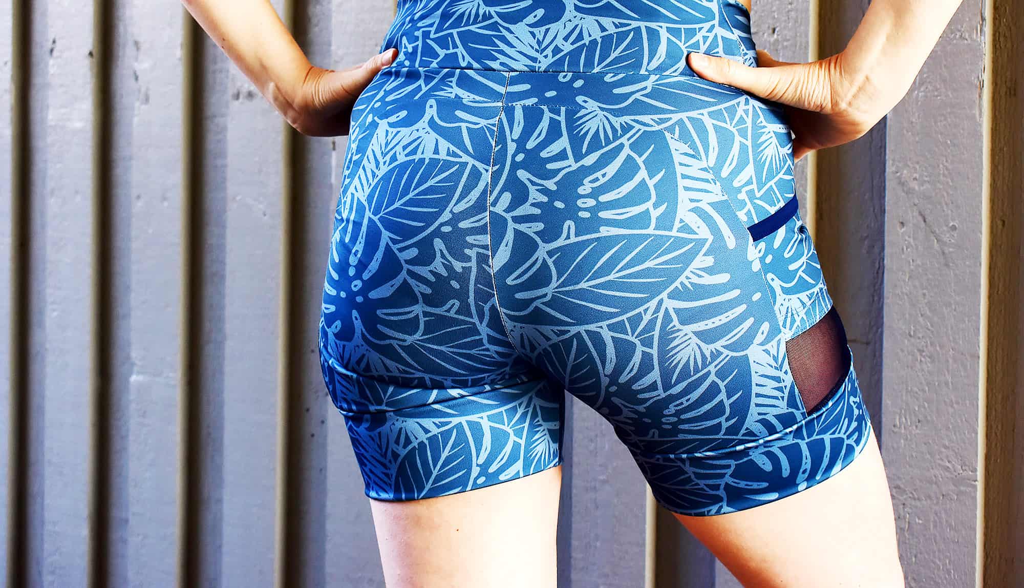 Spoonflower sports fabric shorts