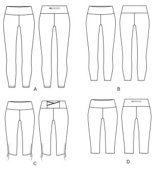 Meet the Aila Leggings Pattern - The Last Stitch