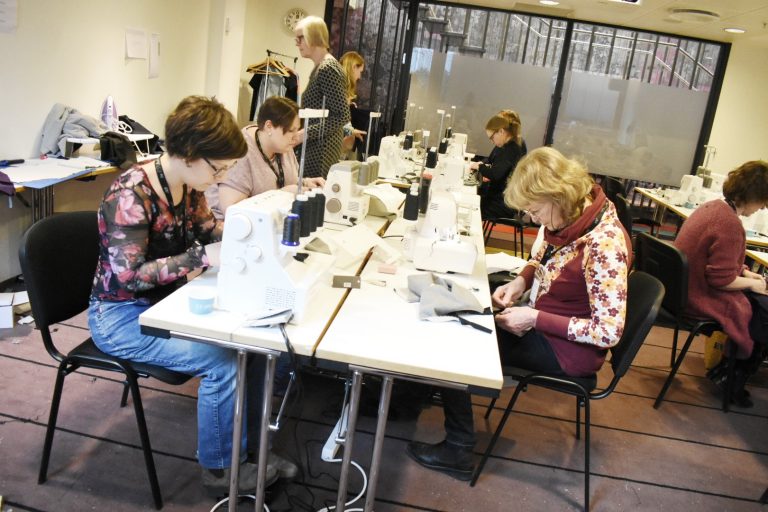 On teaching sewing classes The Last Stitch