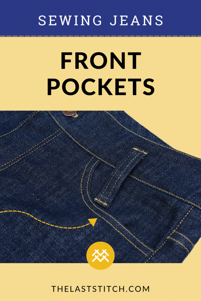 How to Sew Jeans Front Pockets the Professional Way