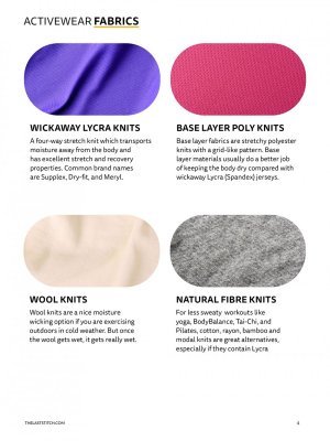 Sewing Activewear Quick guide4