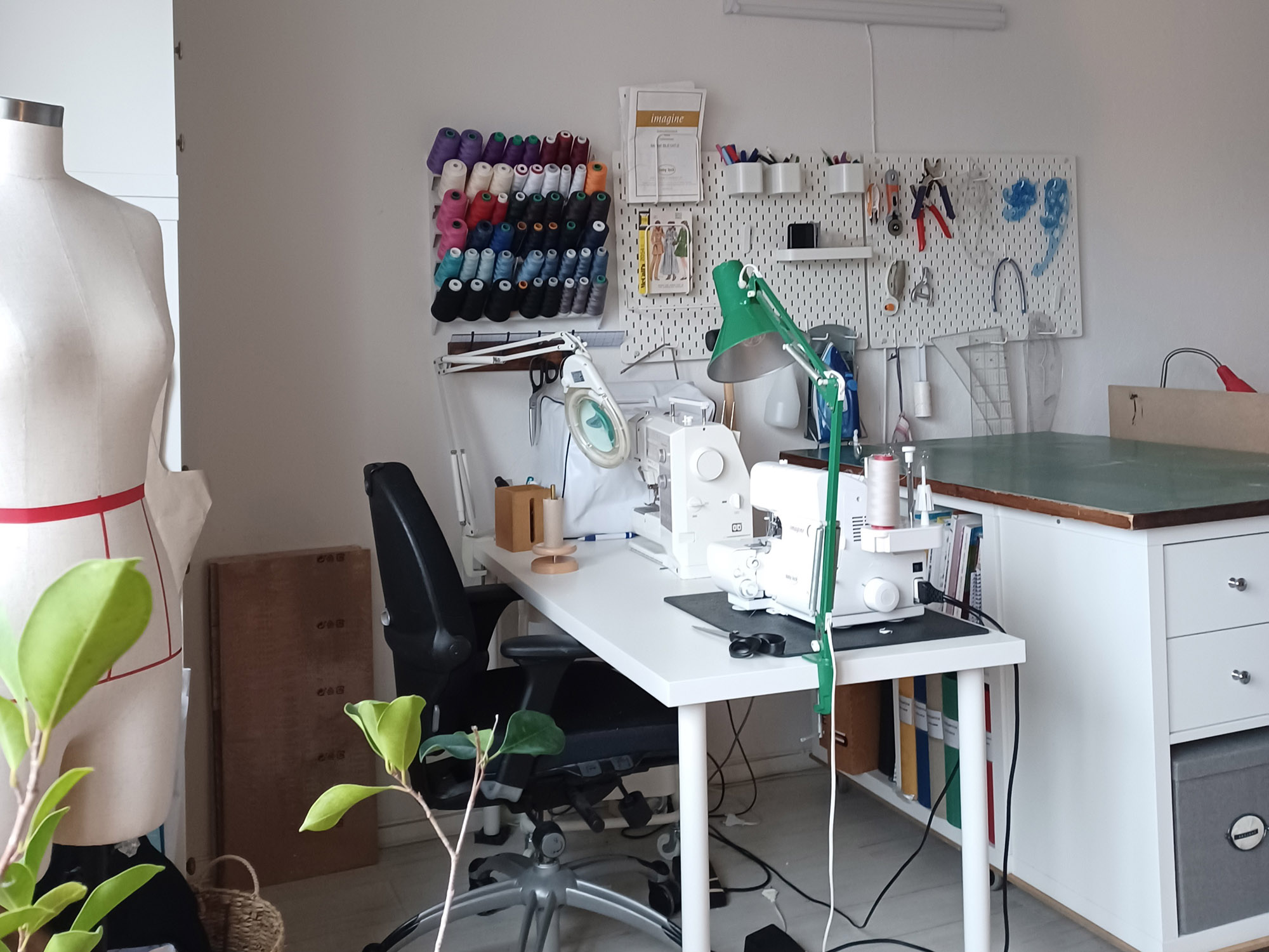 A Peek Into My New Sewing Studio – The Last Stitch Johanna Lundström