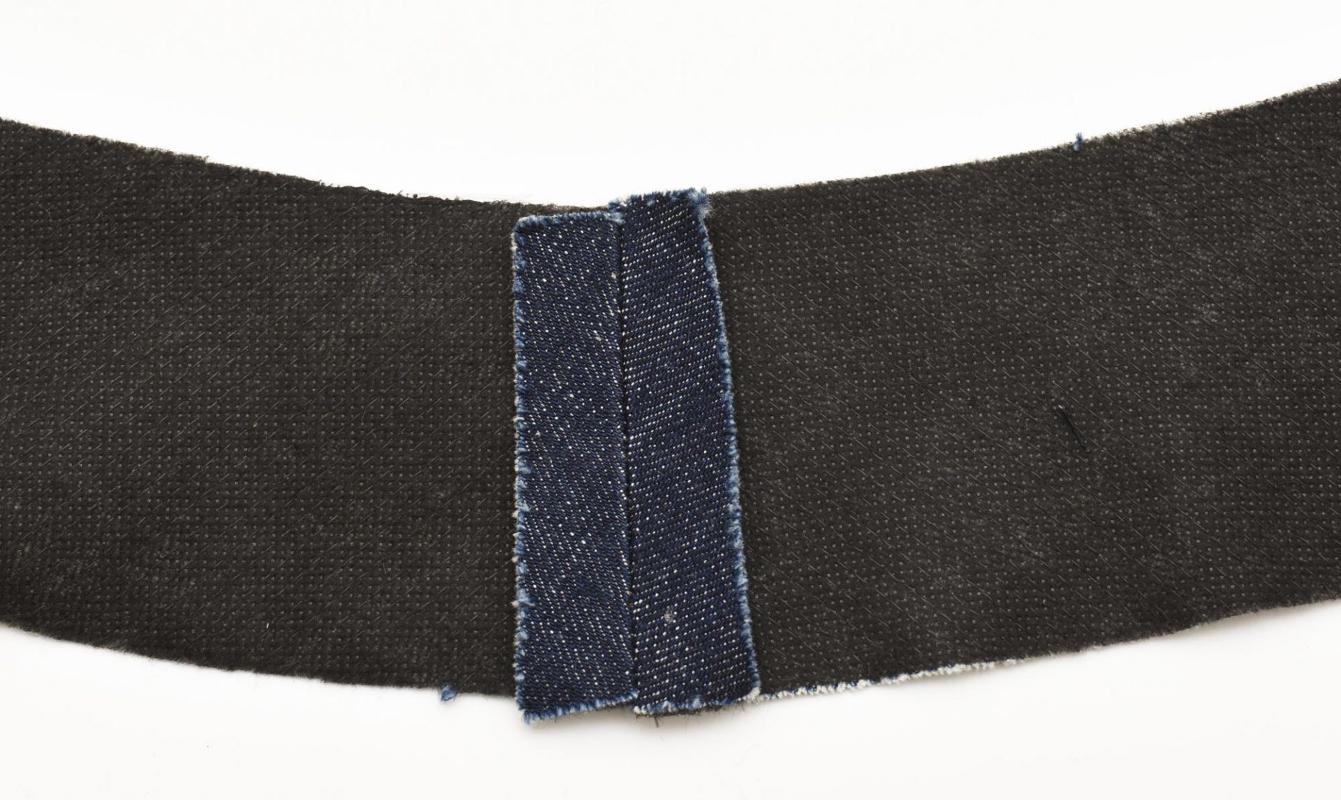 Sewing a beautiful jeans waistband using professional techniques