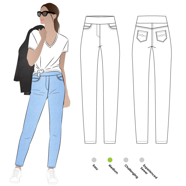 31+ Free Sewing Pattern Mes Jeans - AnoukLosalini