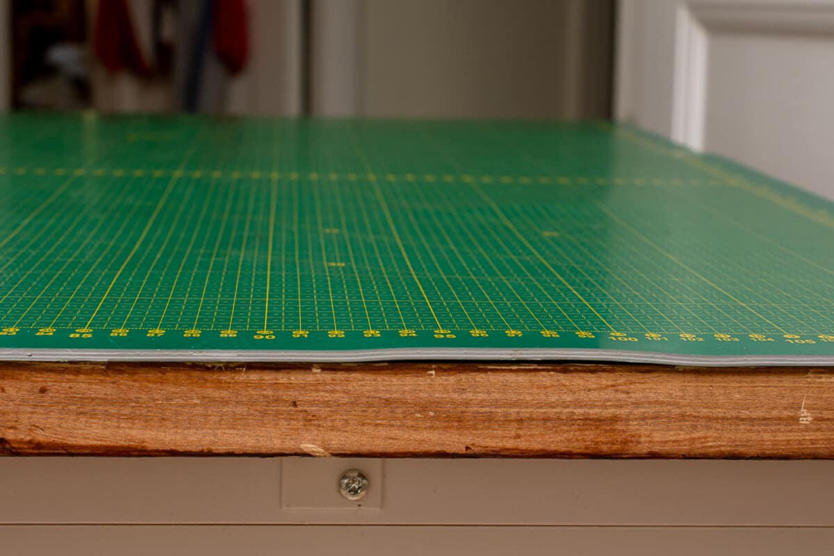 How to Flatten a Warped Cutting Mat The Last Stitch