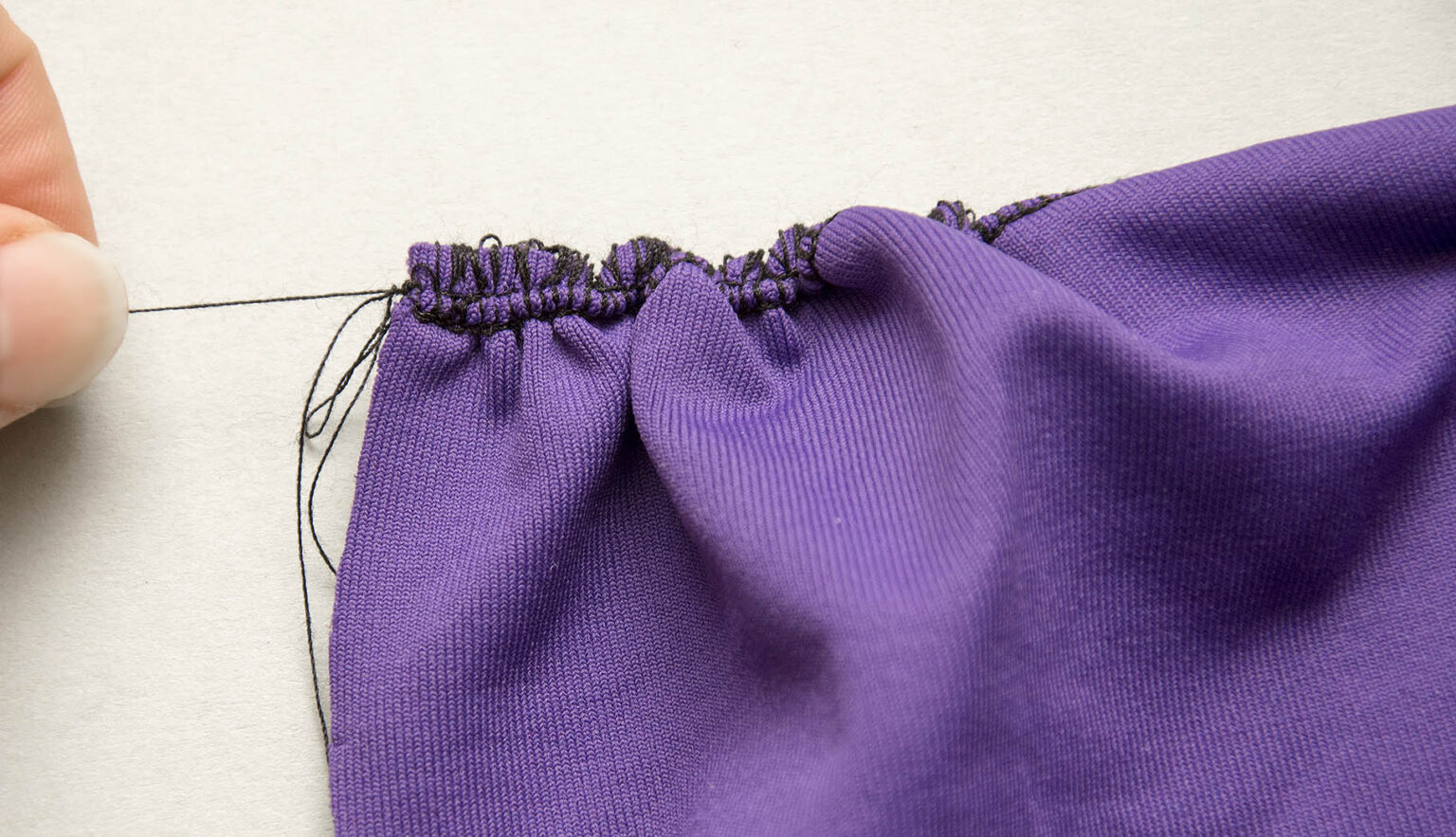 4 Ways To Sew Gathers On Knits The Last Stitch