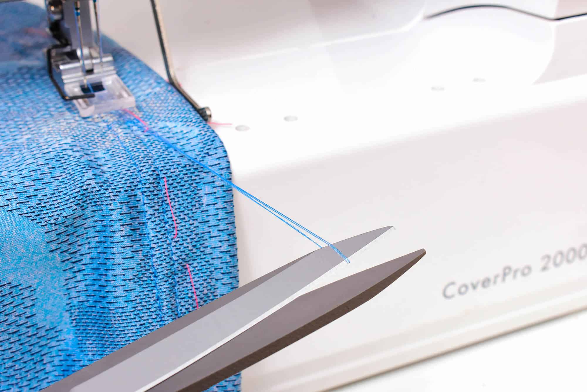 How to Finish and Secure a Coverstitch Seam StepbyStep Tutorial