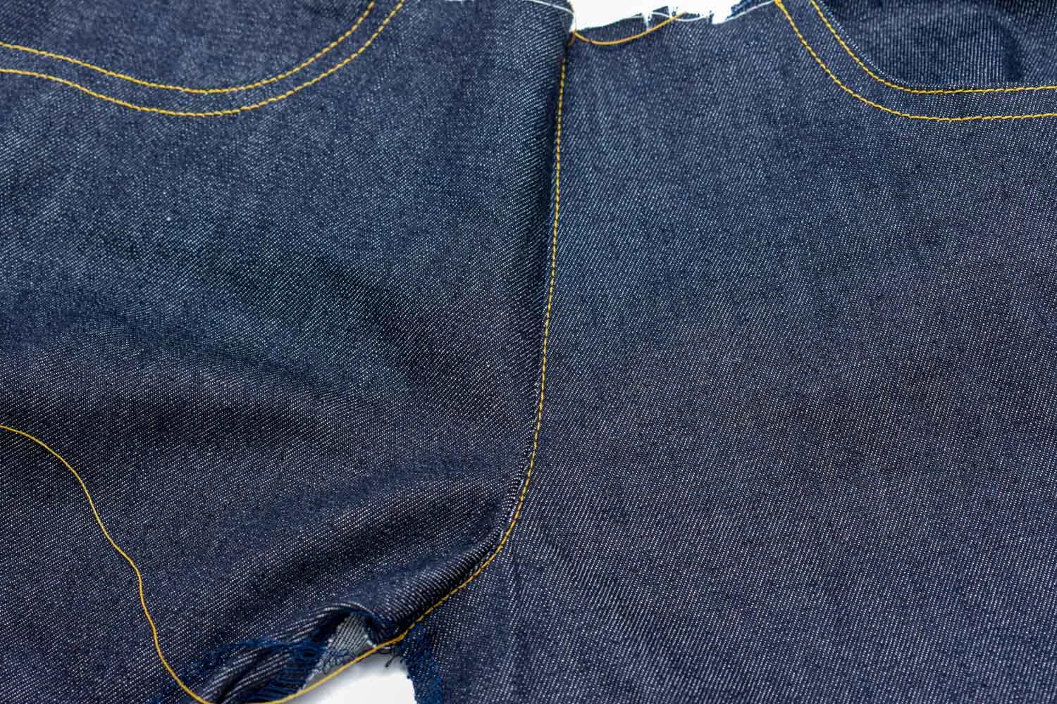 how to sew jeans zipper with fly shield-4 - The Last Stitch