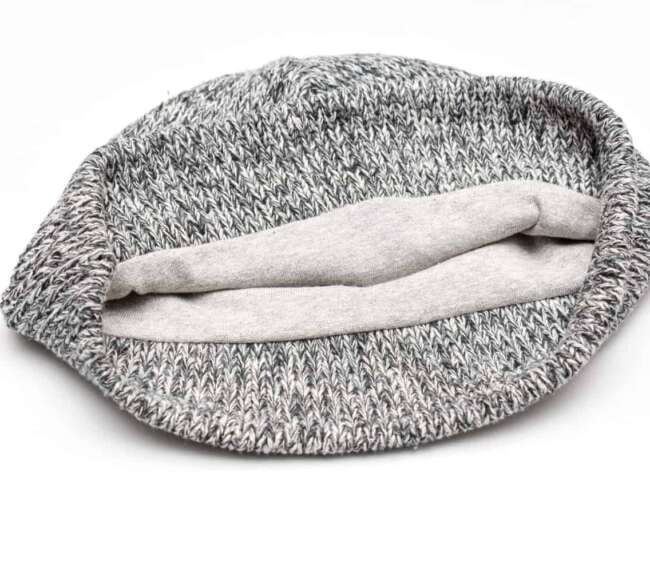 How to sew lining on a beanie knit hat