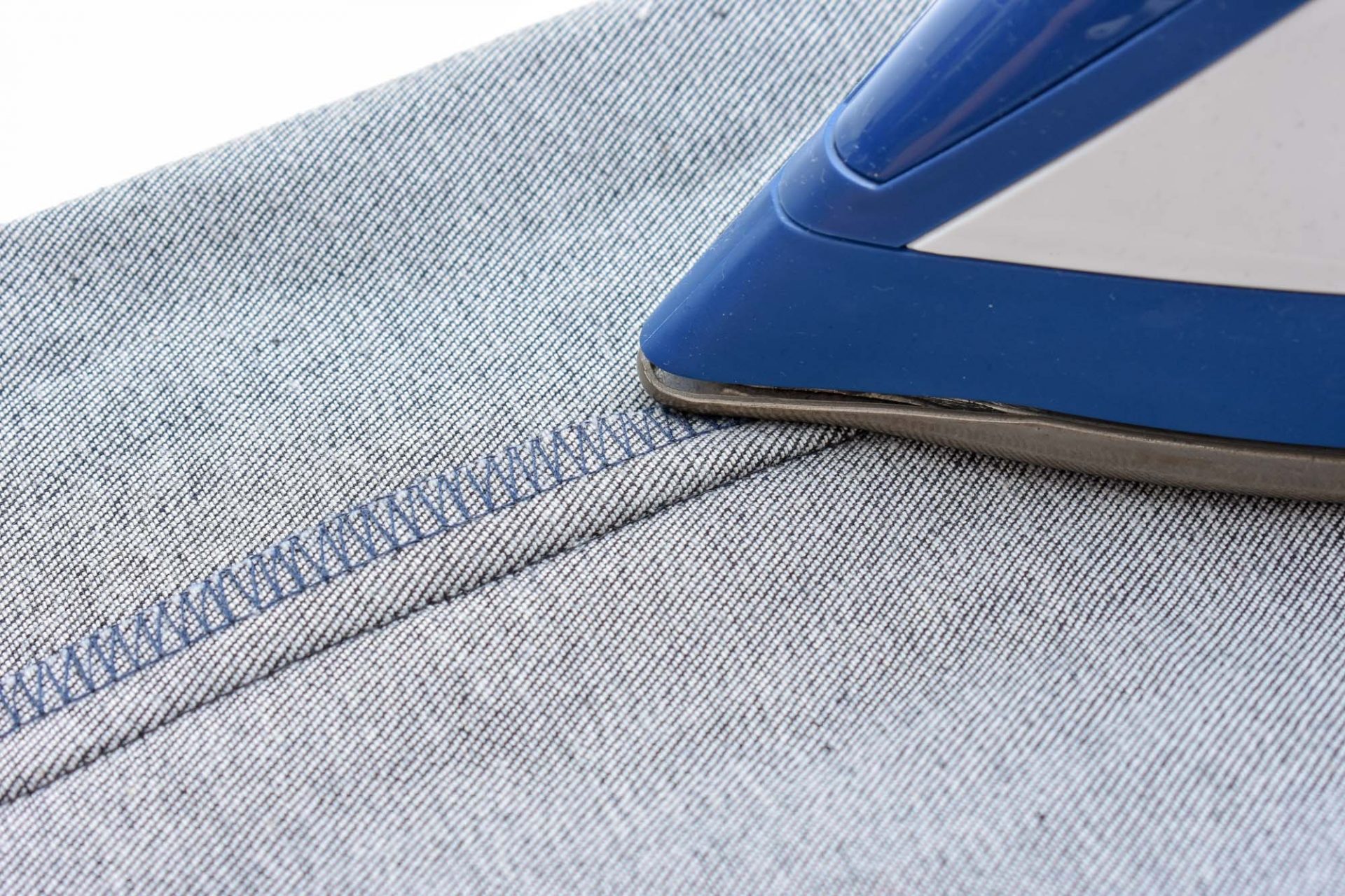 How to sew the jeans yoke and side seams The Last Stitch