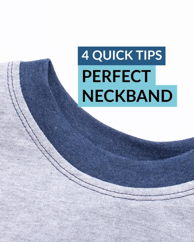 Prevent gaping and puckering when sewing neckbands on knit tops with these simple tips 💡👕
1. Since knit fabrics vary in stretch and recovery, you might need to adjust the neckband length for best fit.  2. Sew the neckline with the neckband facing up towards you for better control and to prevent stretching out the neckline fabric. Stretch only the neckband and ensure that the stretch is evenly distributed along the neckline. 
3. Puckers or draglines: Press the neckline with an iron from the reverse side to remove the puckers. Gently shape the area to smooth it out even more.   4. Gaping neckline: Steam the area to shrink it back.  Want to learn more tips for sewing and fitting knits? Check out mine and @hazelhenpatterns book Fit for Knits.  #sewingknits #sewingwithknits #sewingtips #sewingtutorial #sewingtechniques