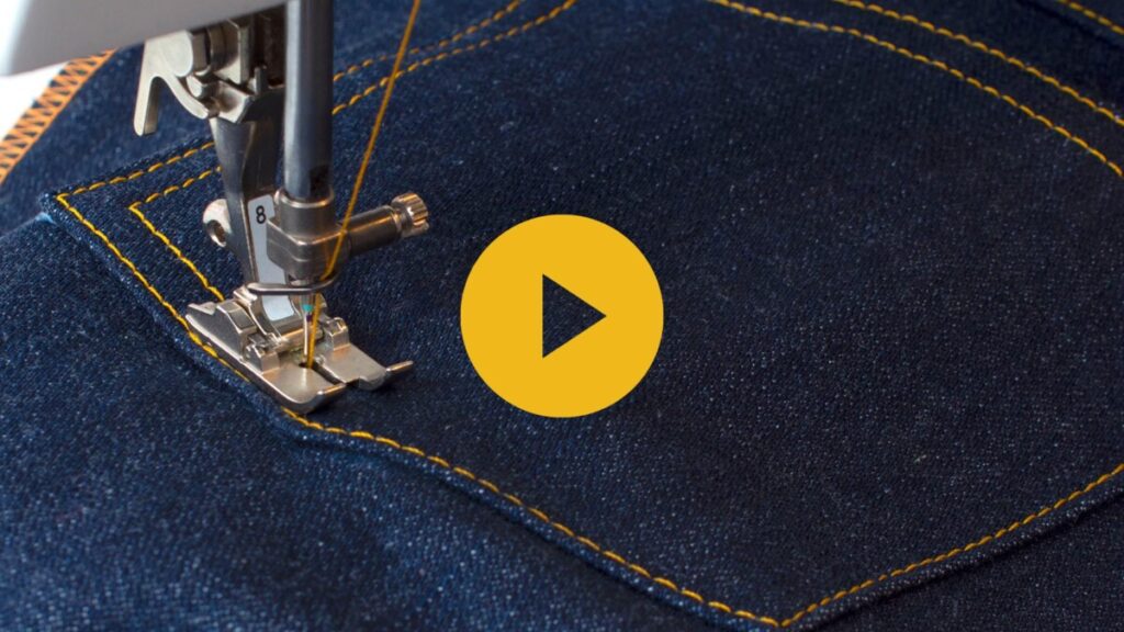 Sewing Jeans Back Pockets – The Last Stitch Johanna Lundström