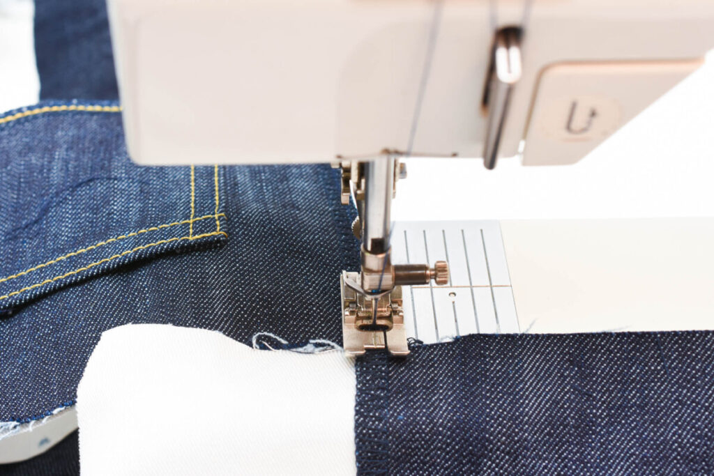 time-saving tips for sewing jeans