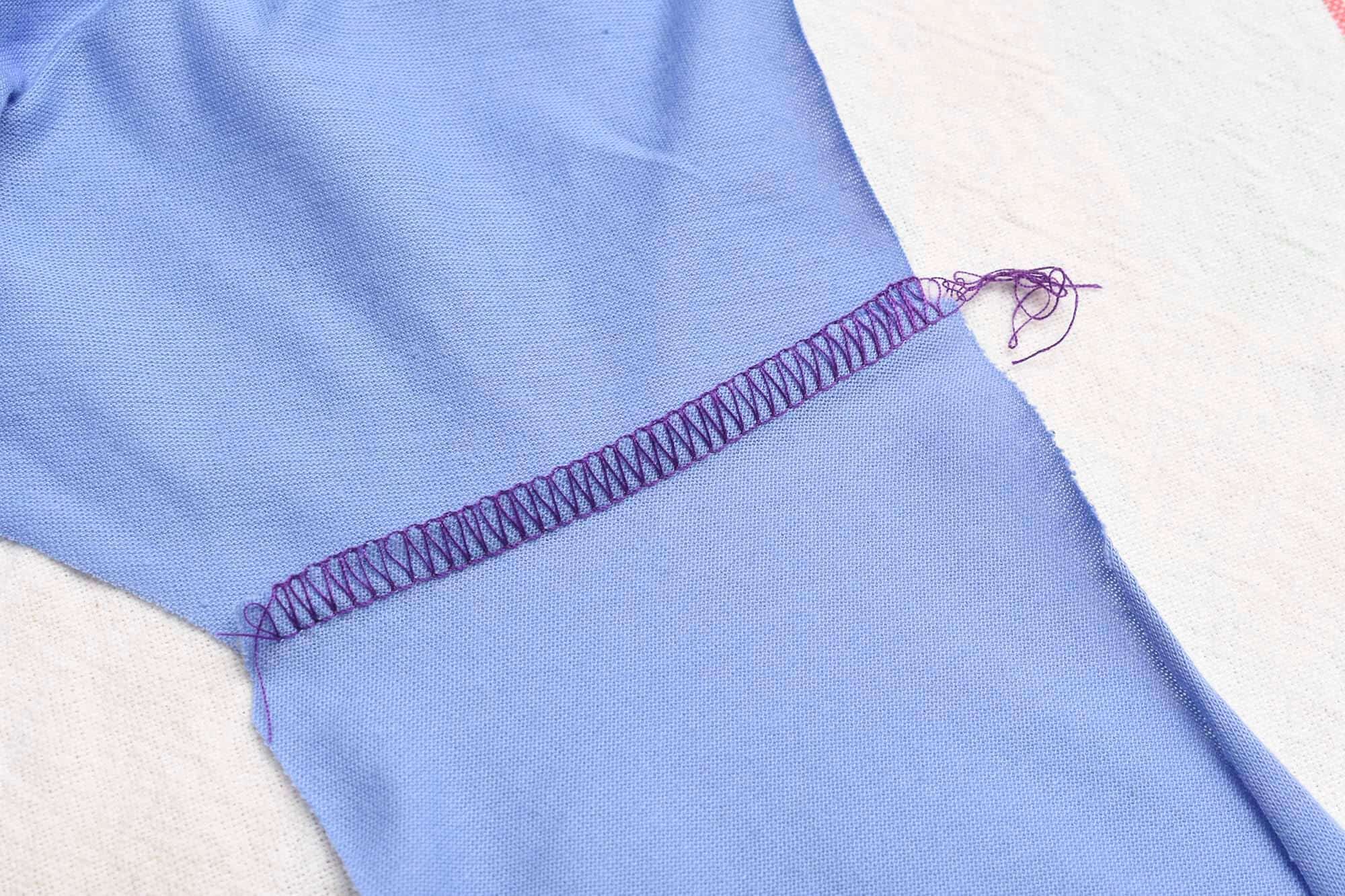 stabilising shoulder seams on knit tops tshirts _10 The Last Stitch